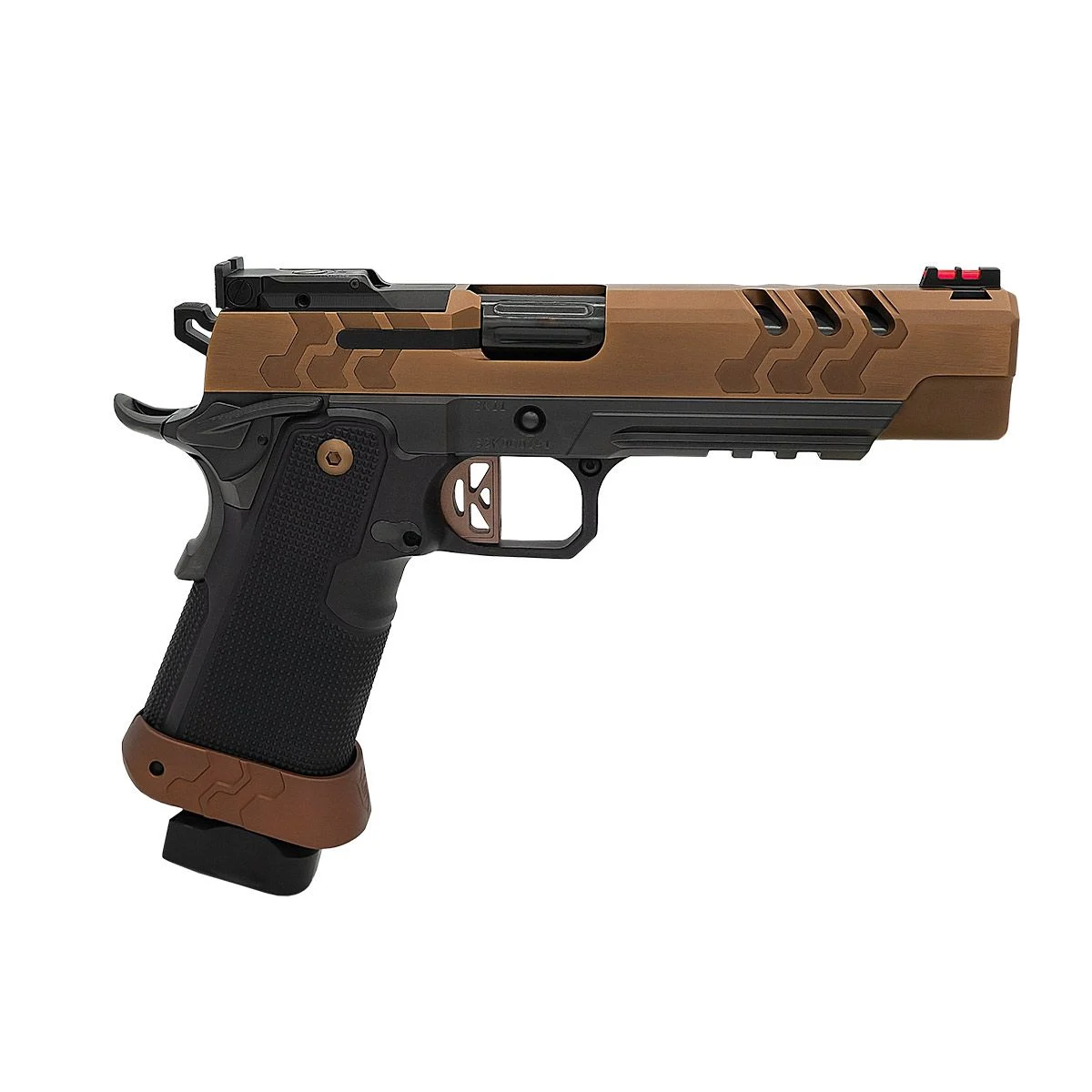 2K11 Target (OR) 9mm 5" Blk/Coyote 20-rd