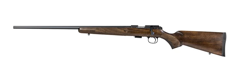 CZ 457 AMERICAN LEFT H 22LR,24.8",WALN 5RD