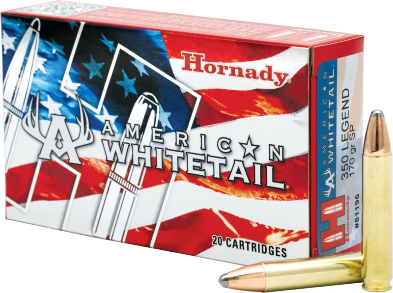 Hornady .350 Legend 170gr INTERLOCK Brass – 20rd