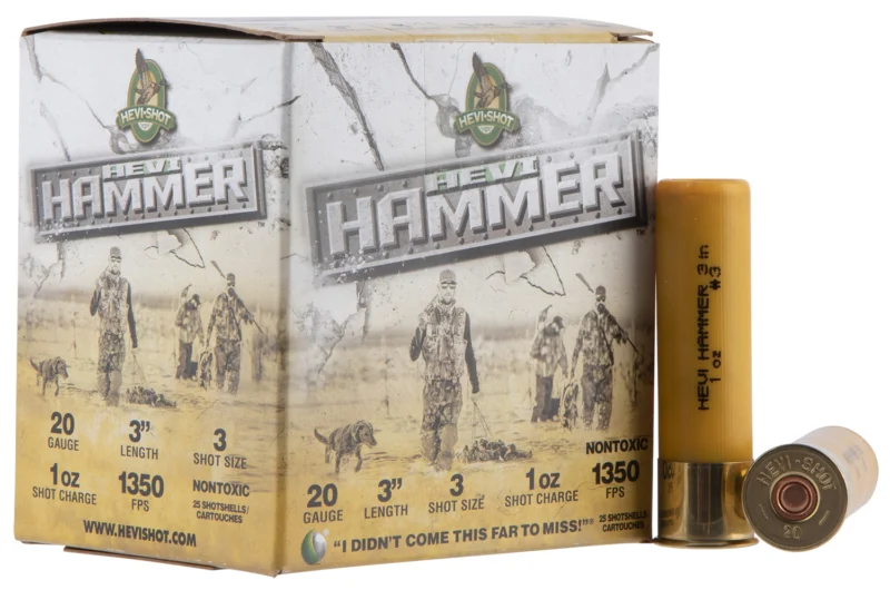 Hevi-Shot 20 Gauge Steel – 25rd