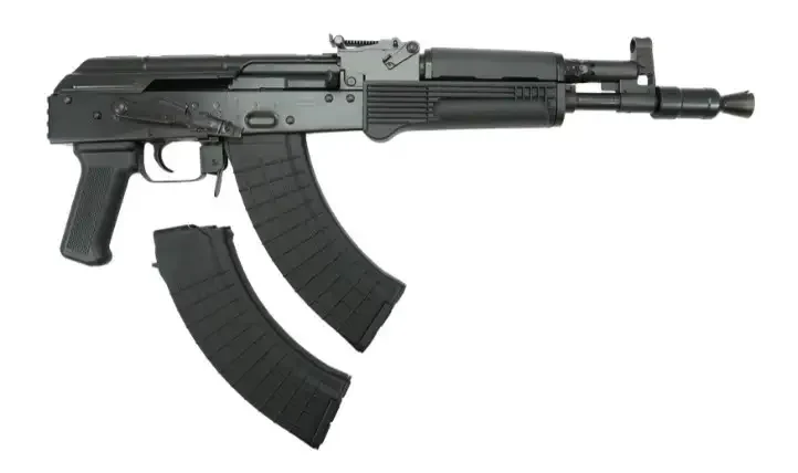 PIONEER ARMS MICRO HELLPUP AK-47 HGA 7.62X39 7IN BBL.FRGD TRUN QUAD RAIL 2-30RD SBT AKTF BRACE - Pioneer