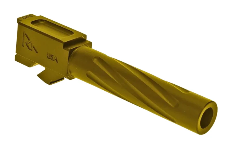 The Ultimate Firearm Destination in Louisiana - near Alexandria LA Rival Arms RA20G201E Precision V1 Match Grade 9mm Luger Compatible w/Glock 19 Gen3-4, 4.02" Fluted Gold PVD Stainless Steel