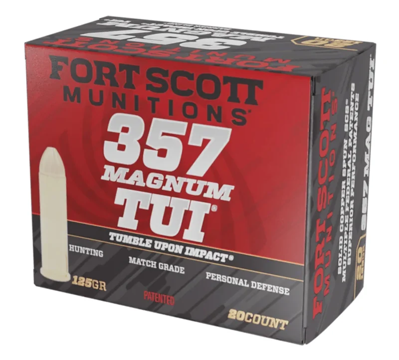 Fort-Scott .357 Magnum 125gr Brass – 20rd