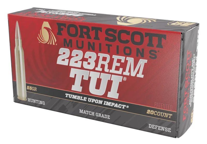 Fort-Scott .223 Remington 55gr Brass – 20rd
