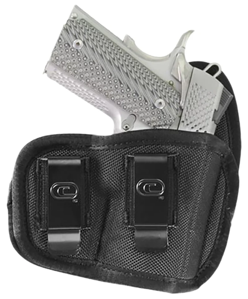 The Ultimate Firearm Destination in Louisiana - near Alexandria LA Crossfire Shooting Gear CRFCYCLSA1M1R The Cyclone IWB/OWB Size 01 Black Foam Laminate Belt Clip Fits Micro 1-1.50" Barrel Right Hand