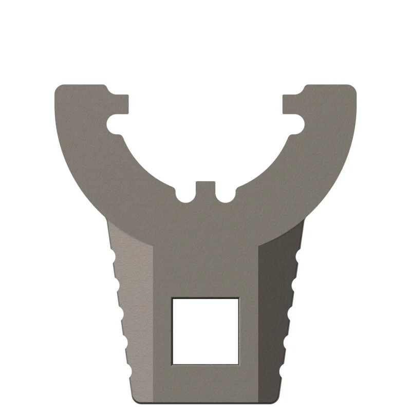 Real Avid AVMFTCNW Master -Fit Thin Castle Nut Wrench Titanium/Stainless Steel for AR-Platform