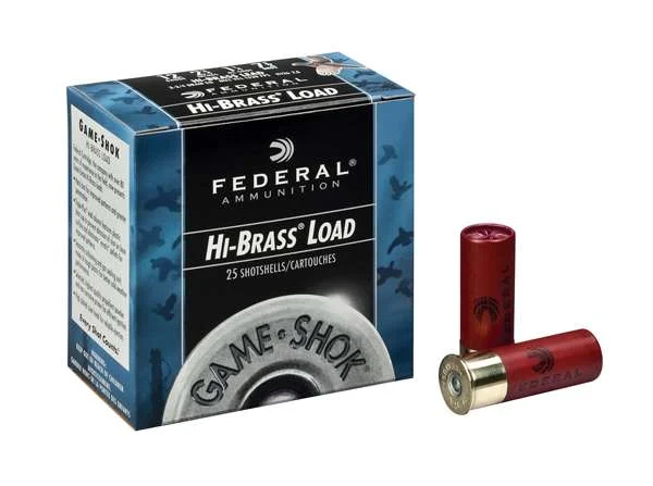 The Ultimate Firearm Destination in Louisiana - near Alexandria LA FEDERAL GAME SHOK HI-BRASS AMO 410GA #6 3" 11/16 OZ 25RD (10 BOX CASE)