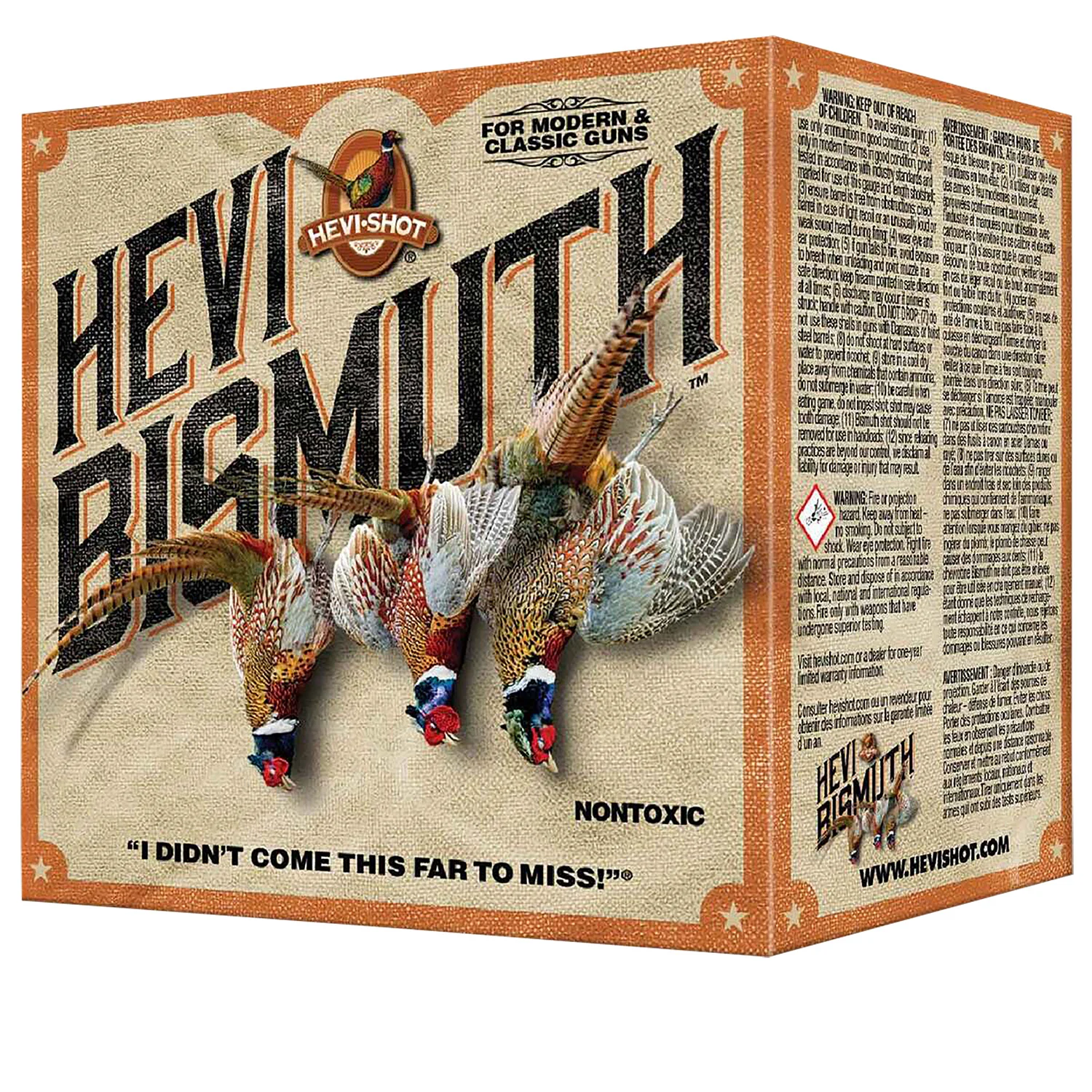 The Ultimate Firearm Destination in Louisiana - near Alexandria LA HEVI-Shot HS19715 HEVI-Bismuth Upland 410Gauge 3" 9/16oz Bismuth 5Shot 25 Per Box/10 Case