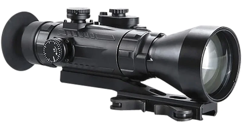 The Ultimate Firearm Destination in Louisiana - near Alexandria LA AGM Global Vision 15WP4423474111 Wolverine Pro-4 3APW Night Vision Rifle Scope Matte Black 4x70mm Gen 3 Auto-Gated White Phosphor Illuminated Red Chevron w/Ballistic Drop Reticle