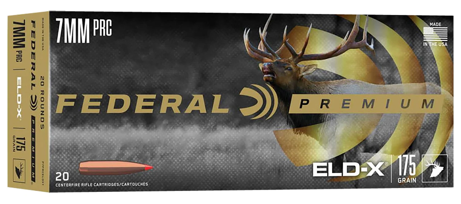 The Ultimate Firearm Destination in Louisiana - near Alexandria LA Federal P7PRCELDX1 Premium ELD-X 7mmPRC 175gr 20 Per Box/10 Case