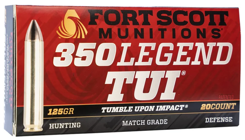 Fort-Scott .350 Legend 125gr Brass – 20rd