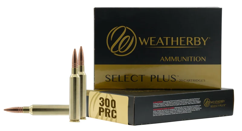 The Ultimate Firearm Destination in Louisiana - near Alexandria LA Weatherby F300P180SCO Select Plus 300PRC 180gr Swift Scirocco 20 Per Box/10 Case