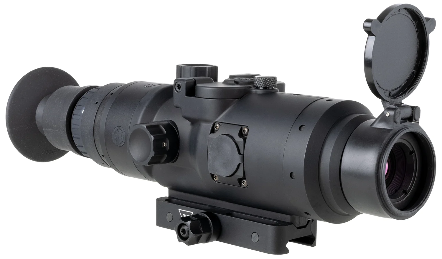 The Ultimate Firearm Destination in Louisiana - near Alexandria LA Trijicon EO HUNTER243 IR-Hunter 24-3 Thermal Matte Black 1.2-9.6x 24mm Multi Reticle 1x-8x Zoom, 640x480, 12 Microns, 60Hz Resolution