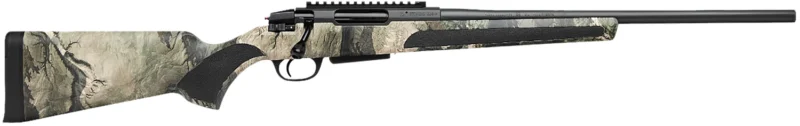 Stevens 19509 334 Bolt Action 30-06 Springfield 3+1 20" Camo/Dark Gray Carbon Steel Receiver Integrated Recoil Lug Ergonomic/Recoil Pad Synthetic Stock Picatinny Rail Right Hand