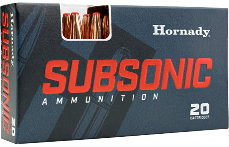 Hornady .338 ARC 307gr SUBSONIC Brass – 20rd
