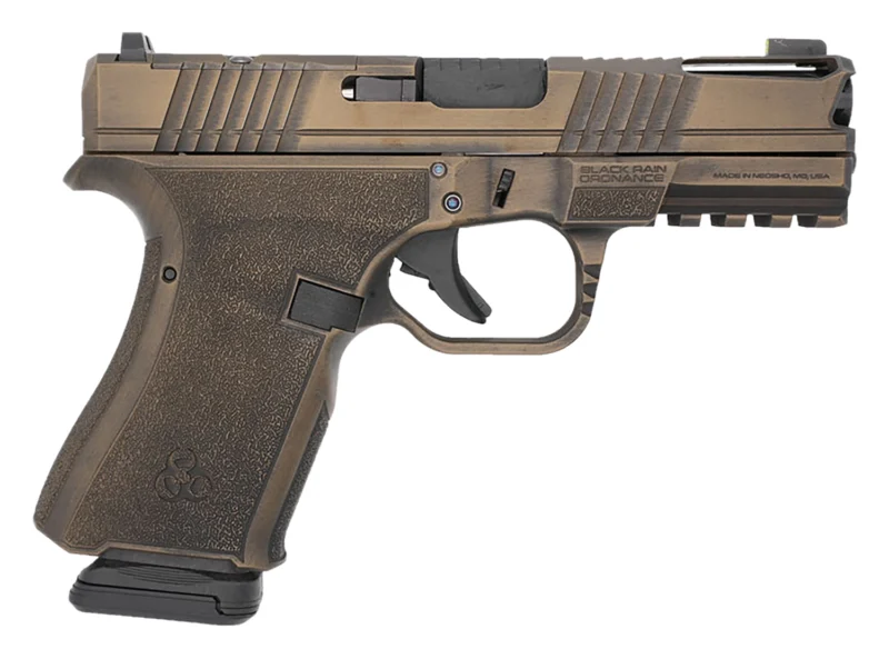 The Ultimate Firearm Destination in Louisiana - near Alexandria LA Black Rain Ordnance FLP9MMBB Compact Frame 9mm 15+1 4" Stainless Steel Slide