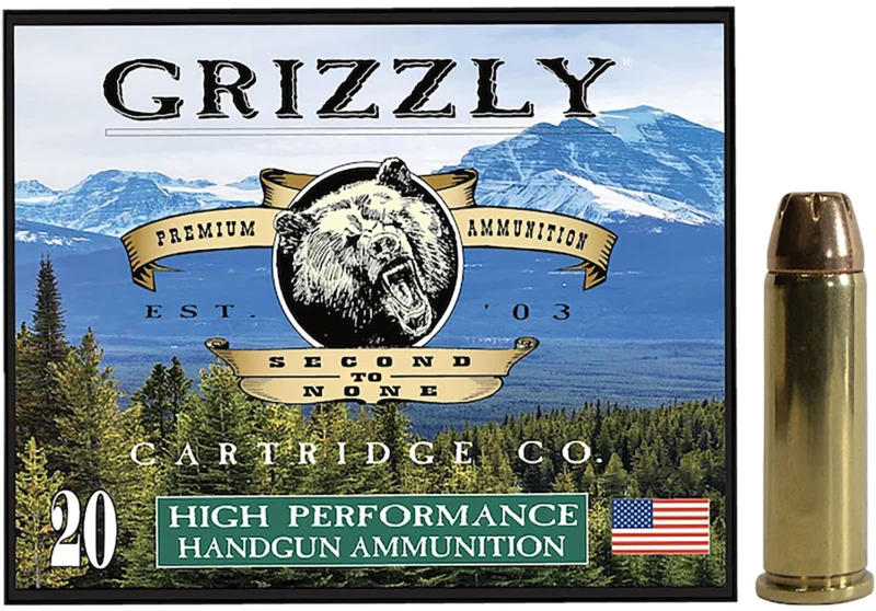 Grizzly-Ammo .38 Special 148gr JACKETED HOLLOW POINT – 20rd