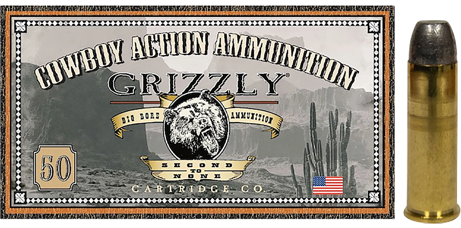 Grizzly-Ammo .44 Special 200gr ROUND NOSE FLAT POINT – 50rd