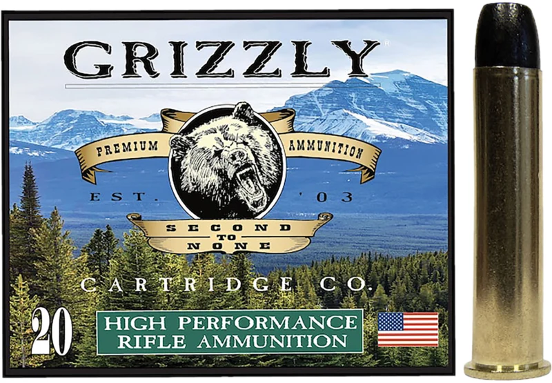 The Ultimate Firearm Destination in Louisiana - near Alexandria LA Grizzly Ammo GC45/701 45-70Gov 405gr Round Nose Flat Point 20 Per Box/10 Case
