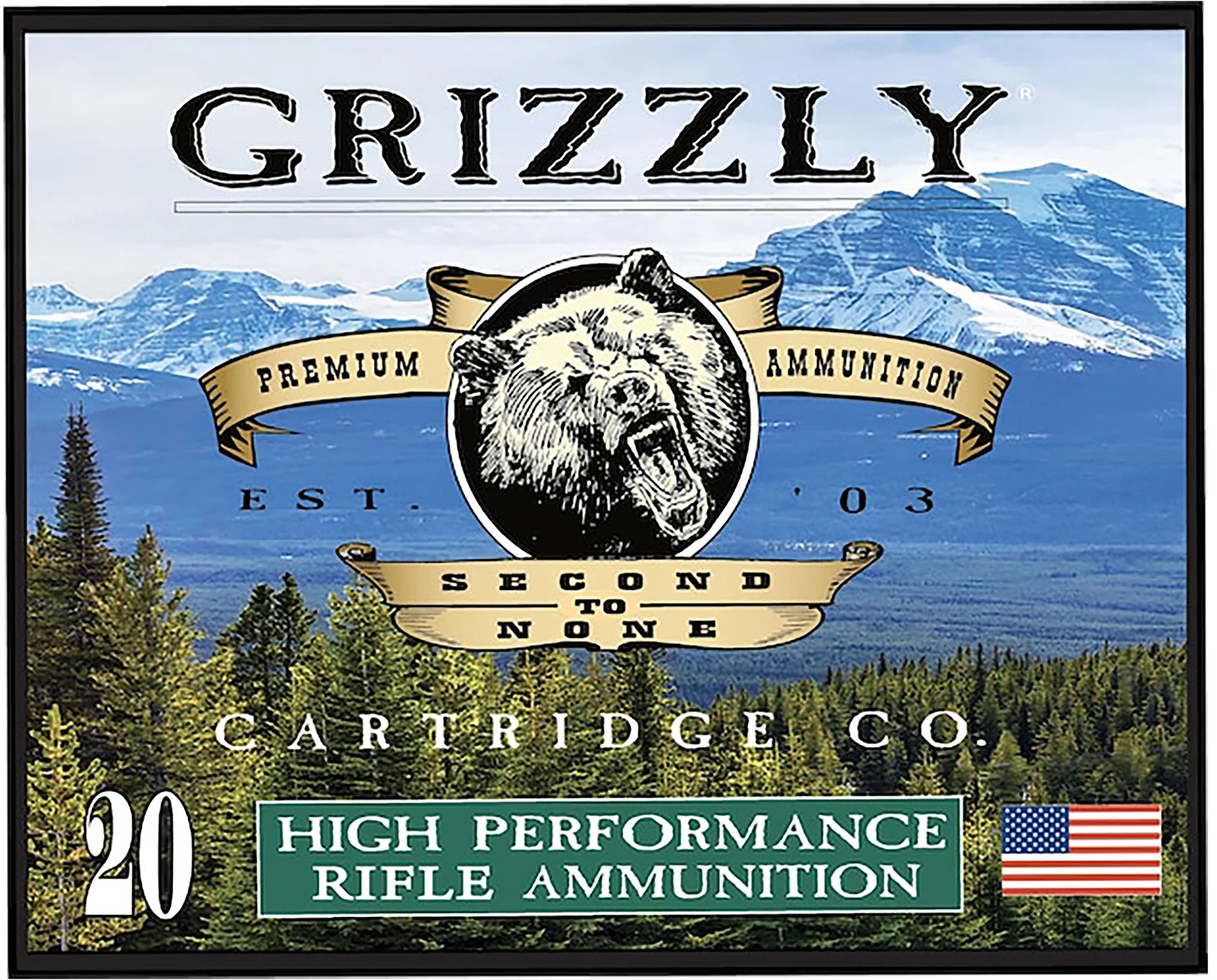 The Ultimate Firearm Destination in Louisiana - near Alexandria LA Grizzly Ammo GCSUB1 45-70Gov 410gr Full Metal Jacket Flat Point 20 Per Box/10 Case