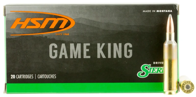 The Ultimate Firearm Destination in Louisiana - near Alexandria LA HSM 65X2843N Game King 6.5x284 Norma 140 gr Sierra GameKing Spitzer Boat Tail 20 Per Box/ 20 Case