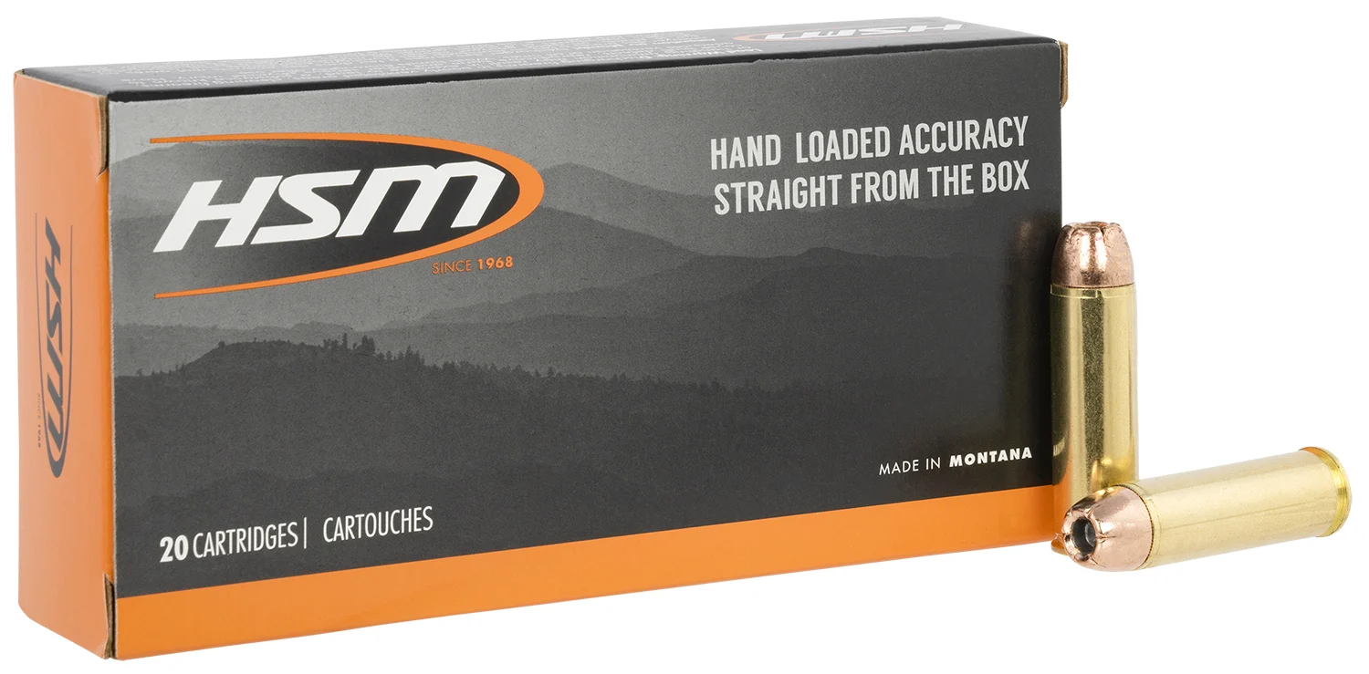 HSM .500 S&W Magnum 350gr JHP Brass – 20rd
