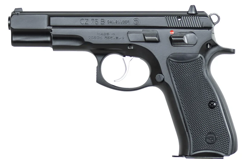 CZ-75 B, 9MM Black, 4.6" FS, CA 10rd