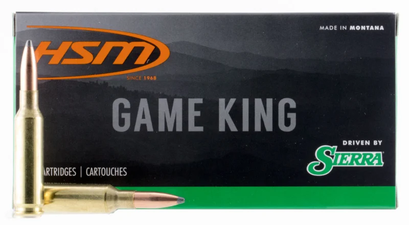 The Ultimate Firearm Destination in Louisiana - near Alexandria LA HSM 65CREEDMOOR1N Game King 6.5 Creedmoor 140 gr Sierra GameKing Spitzer Boat Tail 20 Per Box/ 25 Case