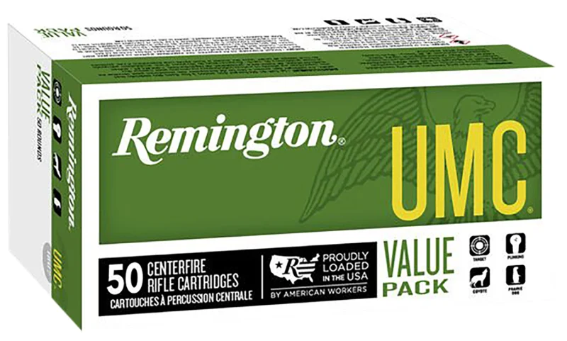Remington .223 Remington 50gr JHP Brass – 50rd