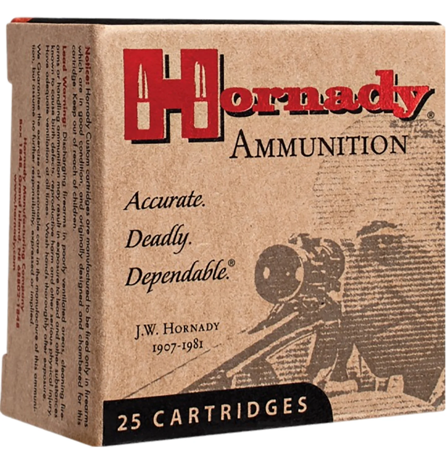 Hornady .50 AE 300gr XTP Brass – 20rd