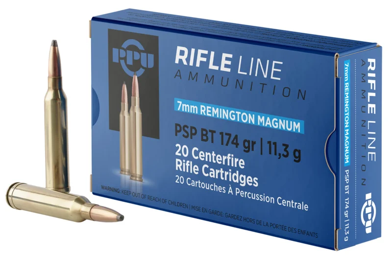 Prvi-Partizan 7mm Rem Mag 174gr Brass – 20rd
