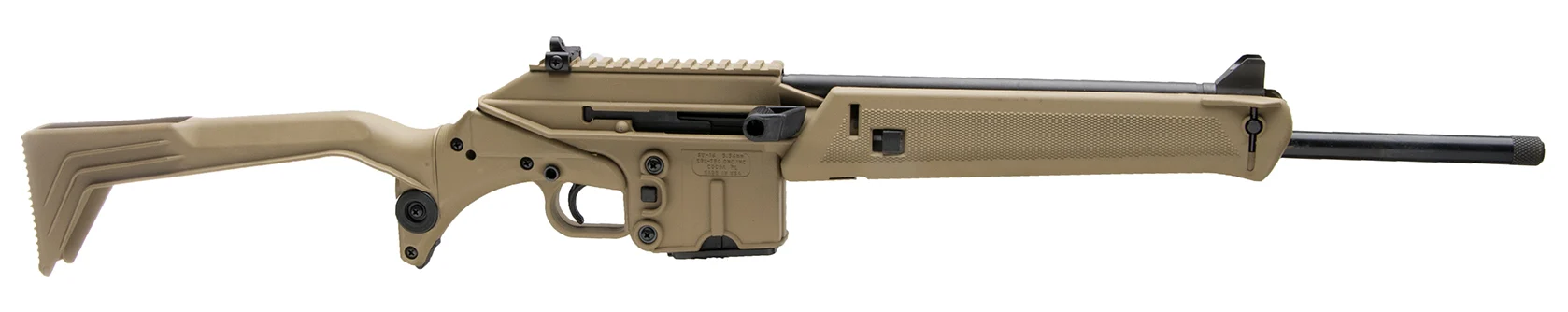 SU-16C 223 Rem 16" Tan/Rail/Sght/Thrded