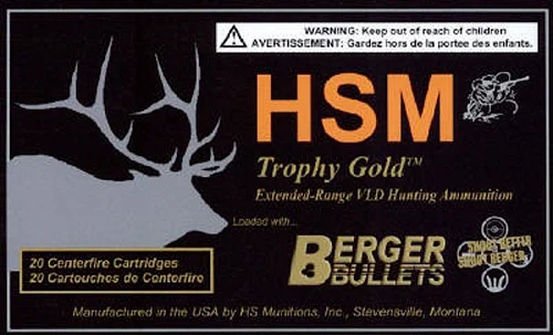 HSM .300 Win Mag 168gr Brass – 20rd