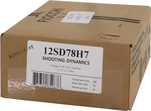 The Ultimate Firearm Destination in Louisiana - near Alexandria LA FIOCCHI 12GA 2.75" 7/8OZ #7.5 - 1350FPS 250RD CASE LOT