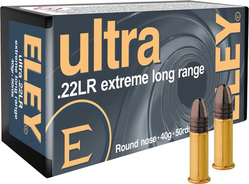 The Ultimate Firearm Destination in Louisiana - near Alexandria LA ELEY ULTRA EXTREME LONG RANGE - 22LR 40GR RN 50RD 100BX/CS