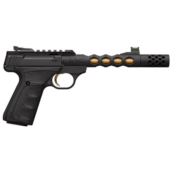 BRO BUCK MARK PLUS VIS BLK/GOLD 22LR 5.8 SR