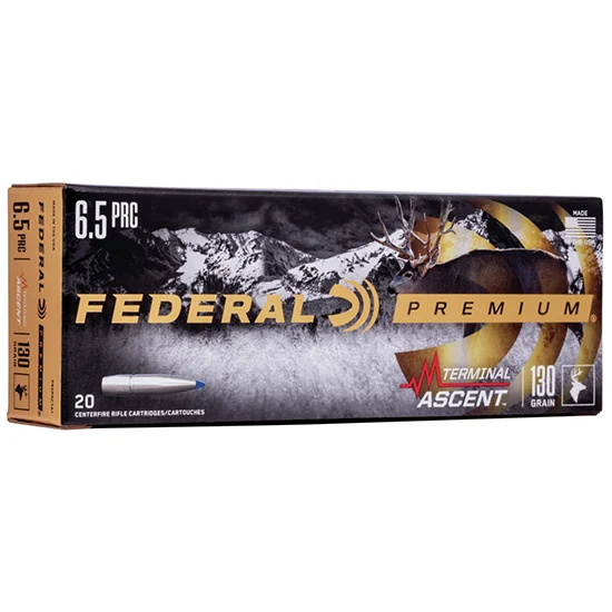 Federal 6.5 PRC 130gr BONDED Nickel-Plated Brass – 20rd