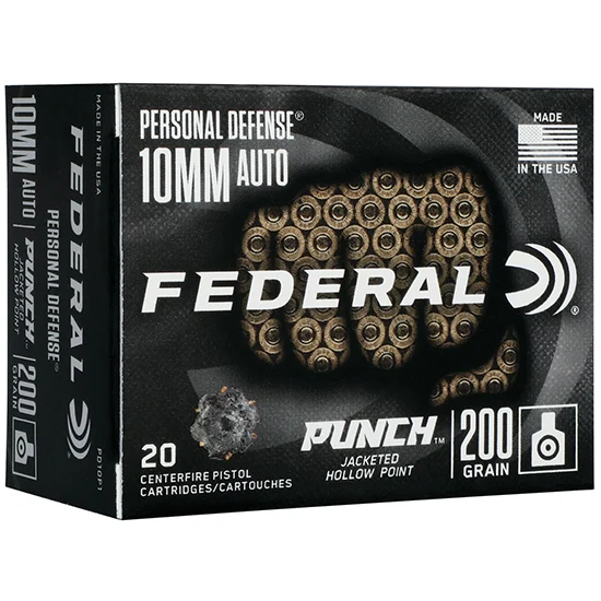 The Ultimate Firearm Destination in Louisiana - near Alexandria LA FED PUNCH 10MM 200GR JHP 20/10