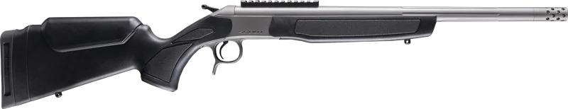 CVA SCOUT TD V3 360 BH 20" - STAINLESS/BLACK SYNTHETIC