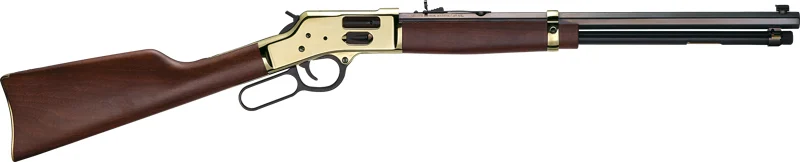 HENRY BIG BOY BRASS 44MAG/SPL - SIDE GATE 20" OCTAGON WALNUT
