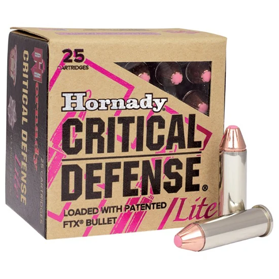 Hornady .38 Special 90gr CRITICAL DEFENSE Brass – 25rd