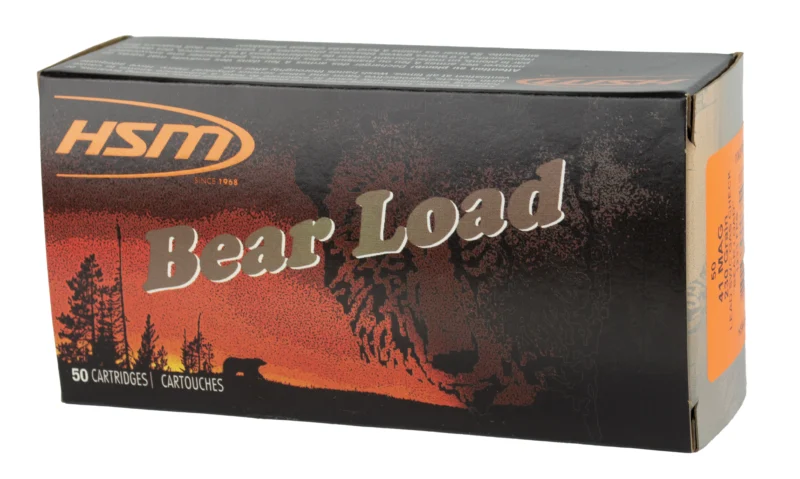 HSM .41 Rem Mag 230gr SWC Brass – 50rd