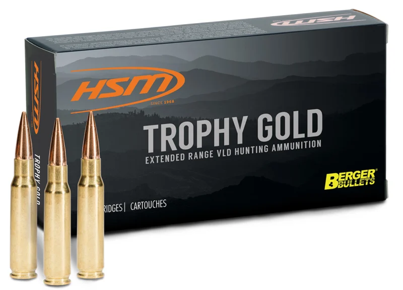 HSM 6mm ARC 95gr Brass – 20rd