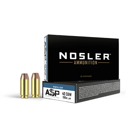 nosler .40 S&W 150gr JHP – 50rd