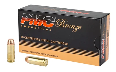 PMC 10mm Auto 200gr FMJ Brass – 50rd