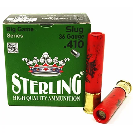 Sterling .410 Bore SLUG – 25rd