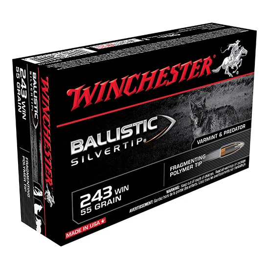 Winchester .243 Winchester 55gr Brass – 20rd
