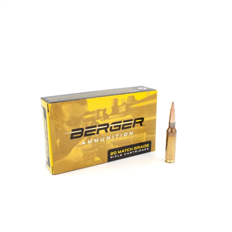 The Ultimate Firearm Destination in Louisiana - near Alexandria LA Berger Bullets Match Grade Rifle Ammunition 6.5mm Creedmoor 140gr Hybrid Target 20/ct
