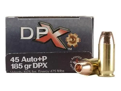 The Ultimate Firearm Destination in Louisiana - near Alexandria LA COR-BON Handgun Ammunition .45 ACP 185 gr DPX 1075 fps 20/box