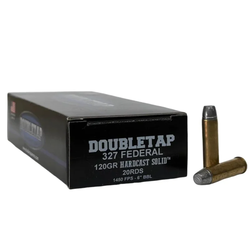 The Ultimate Firearm Destination in Louisiana - near Alexandria LA Double Tap Hardcast Solid Handgun Ammunition .327 Fed Mag 120gr WFNGC 1250 fps 20/ct